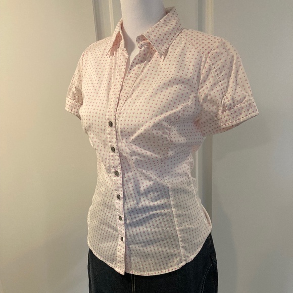 Express Cotton Blend Blouse - Picture 1 of 10